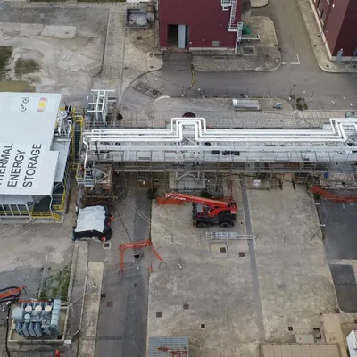 Thermal energy storage installation serving Wolfson Hospital, Holon